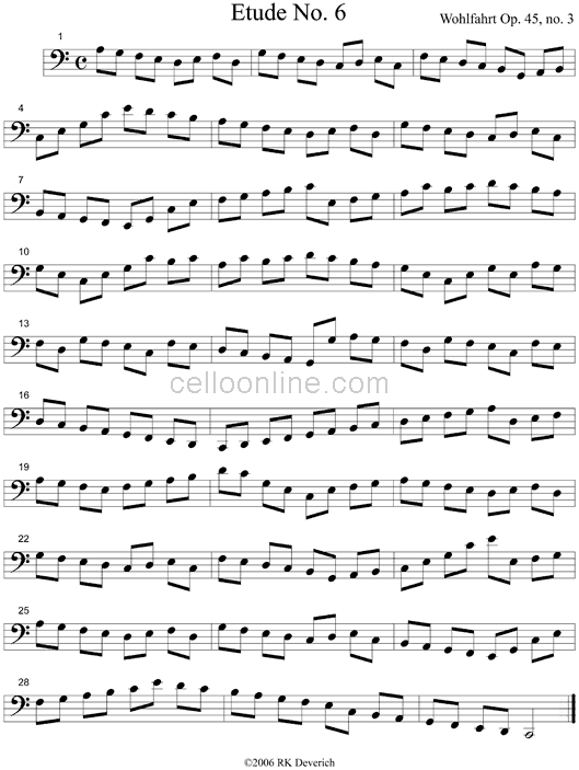 Etude No. 6