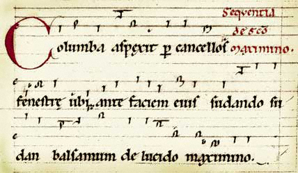 Columba Aspexit manuscript