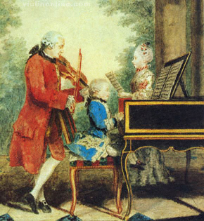 Mozart and family