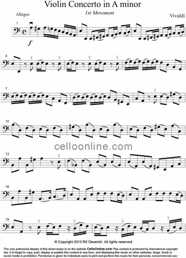 concerto a minor