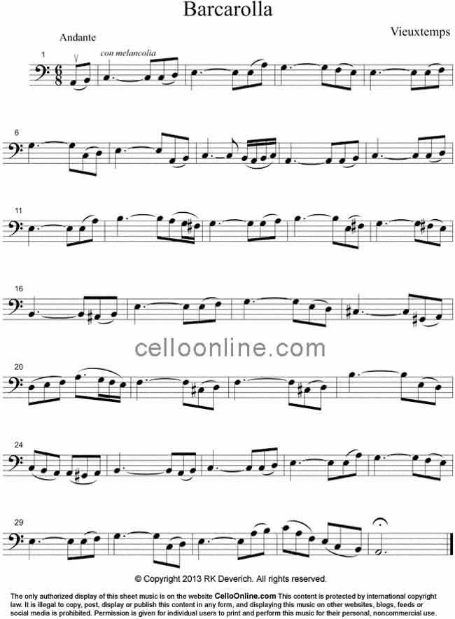 barcarolla