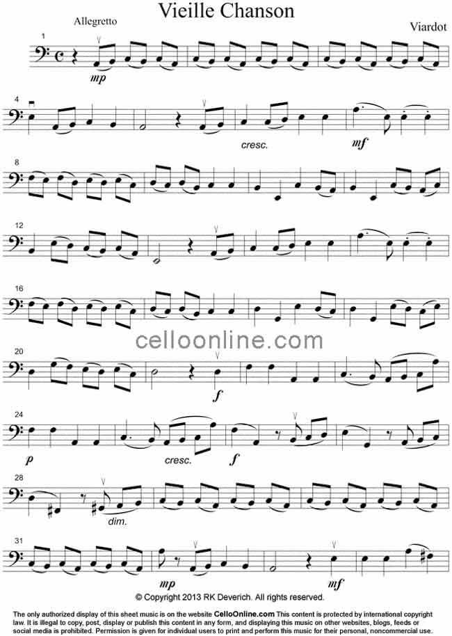 vielle chanson p1