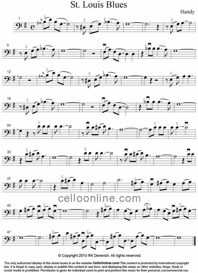 Cello blues deals
