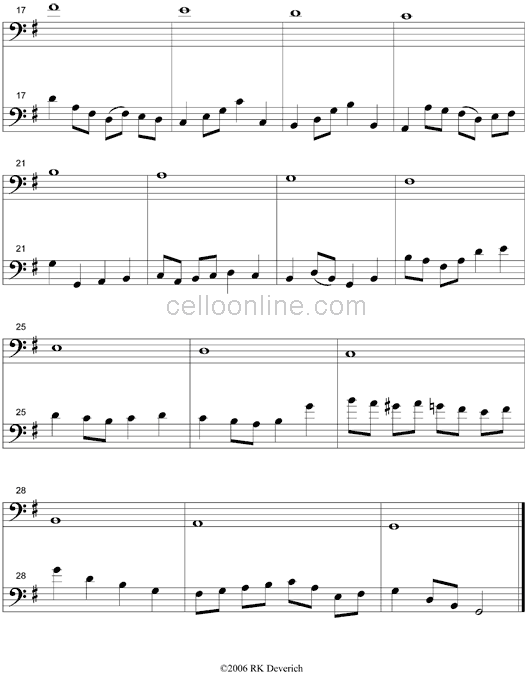 G Major Scale Duet